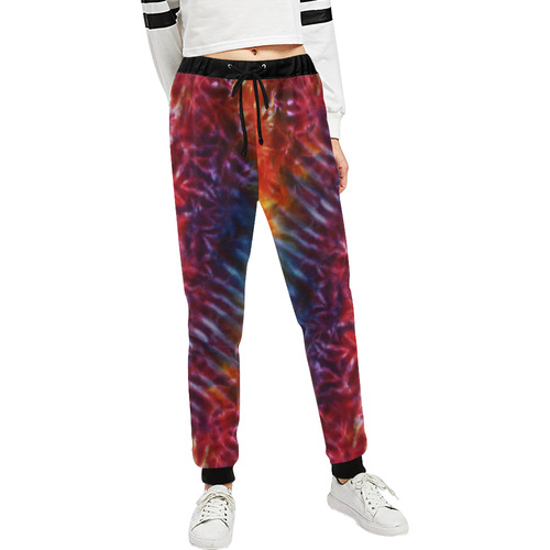 Vibrant Hippy Tie Dye Unisex All Over Print Sweatpants (Model L11)