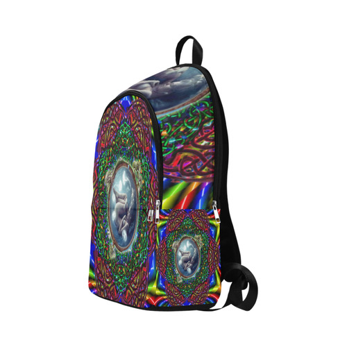 Celtic Goddess Essence Fabric Backpack for Adult (Model 1659)