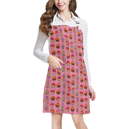 Cupeckae Popart by Nico Bielow All Over Print Apron