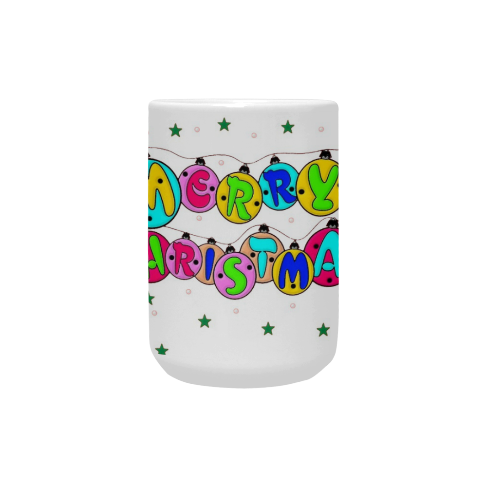 Merry by Popart Lover Custom Ceramic Mug (15OZ)