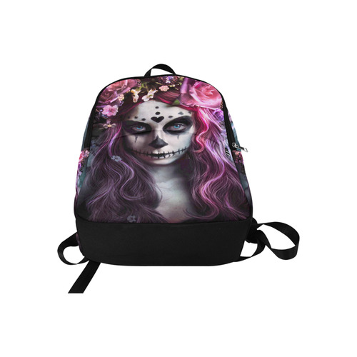 Death Girl Fabric Backpack for Adult (Model 1659)