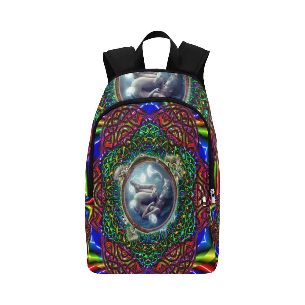 Celtic Goddess Essence Fabric Backpack for Adult (Model 1659)