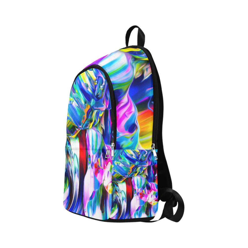 Abstract Acryl Art Fabric Backpack for Adult (Model 1659)