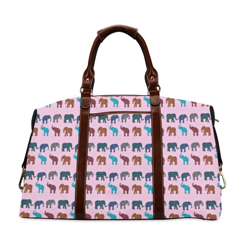 Elephant Trio Classic Travel Bag (Model 1643) Remake