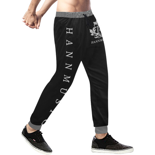 HANNMUSIC PANTS Men's All Over Print Sweatpants (Model L11)