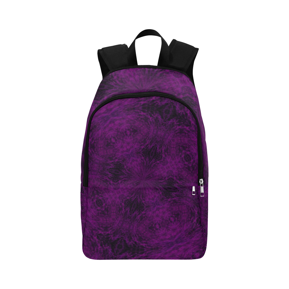 Violent Purple Gothic Rage Grunge Fabric Backpack for Adult (Model 1659)