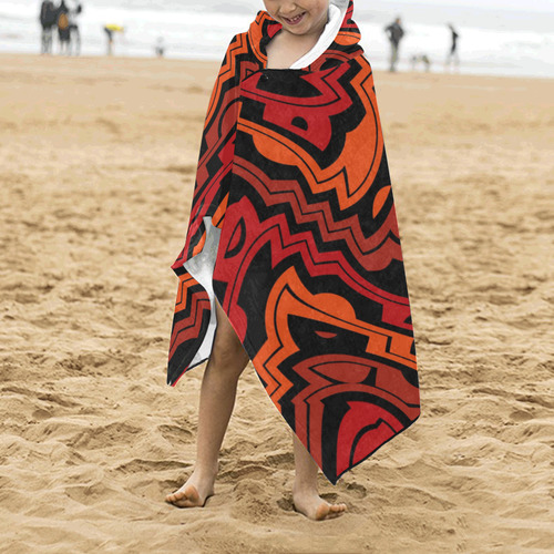 Heat wave Kids' Hooded Bath Towels