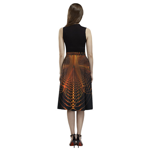 Golden Web Aoede Crepe Skirt (Model D16)