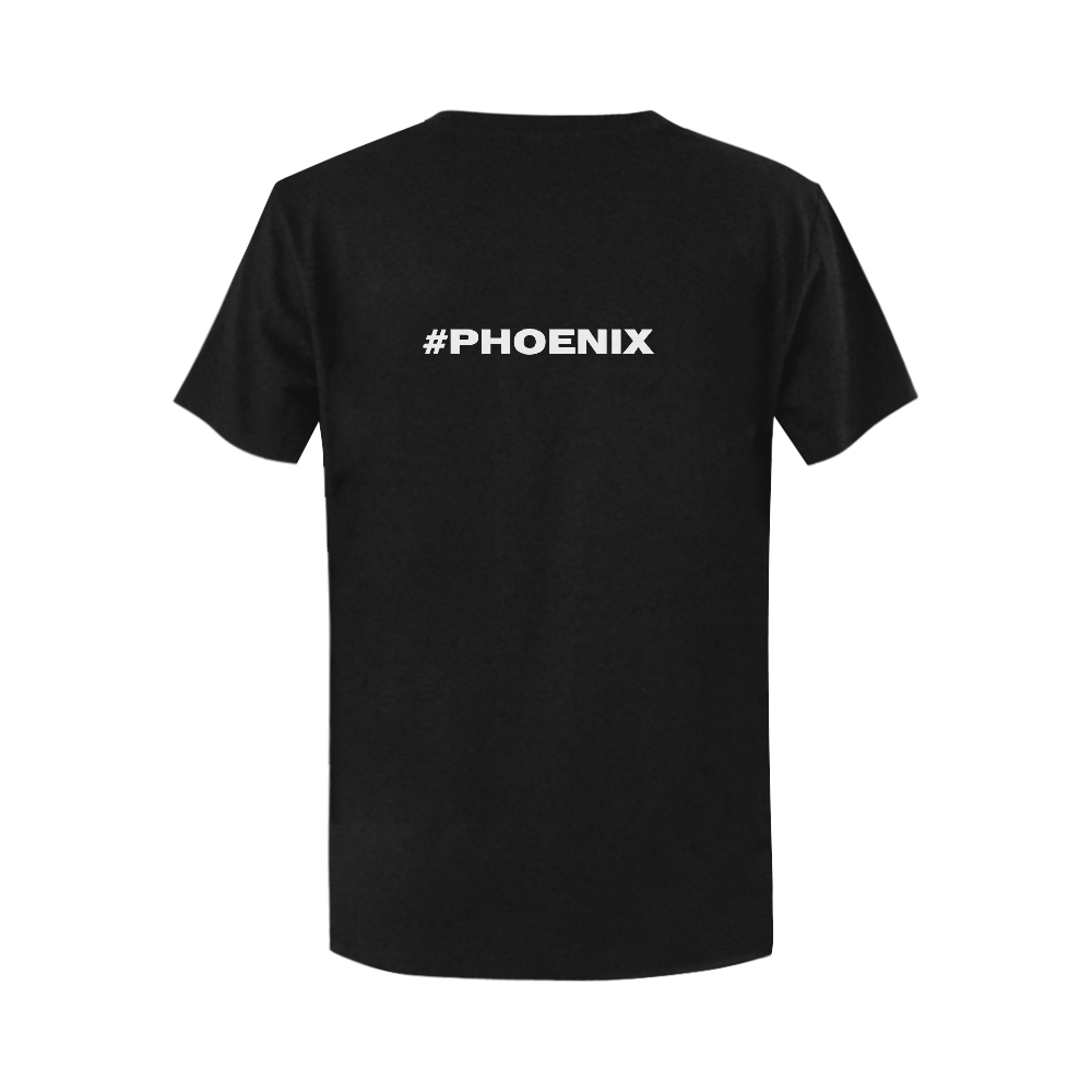 phoenix pink Women's T-Shirt in USA Size (Two Sides Printing)