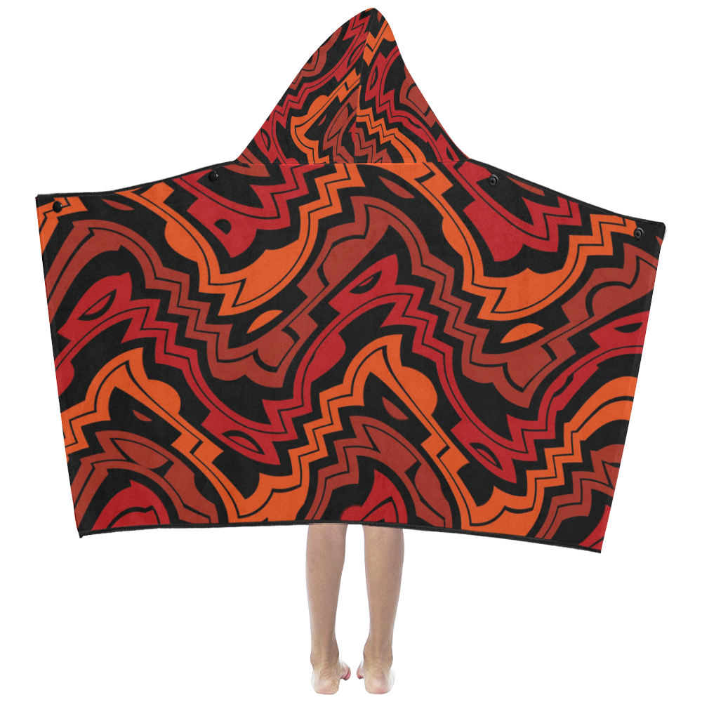 Heat wave Kids' Hooded Bath Towels