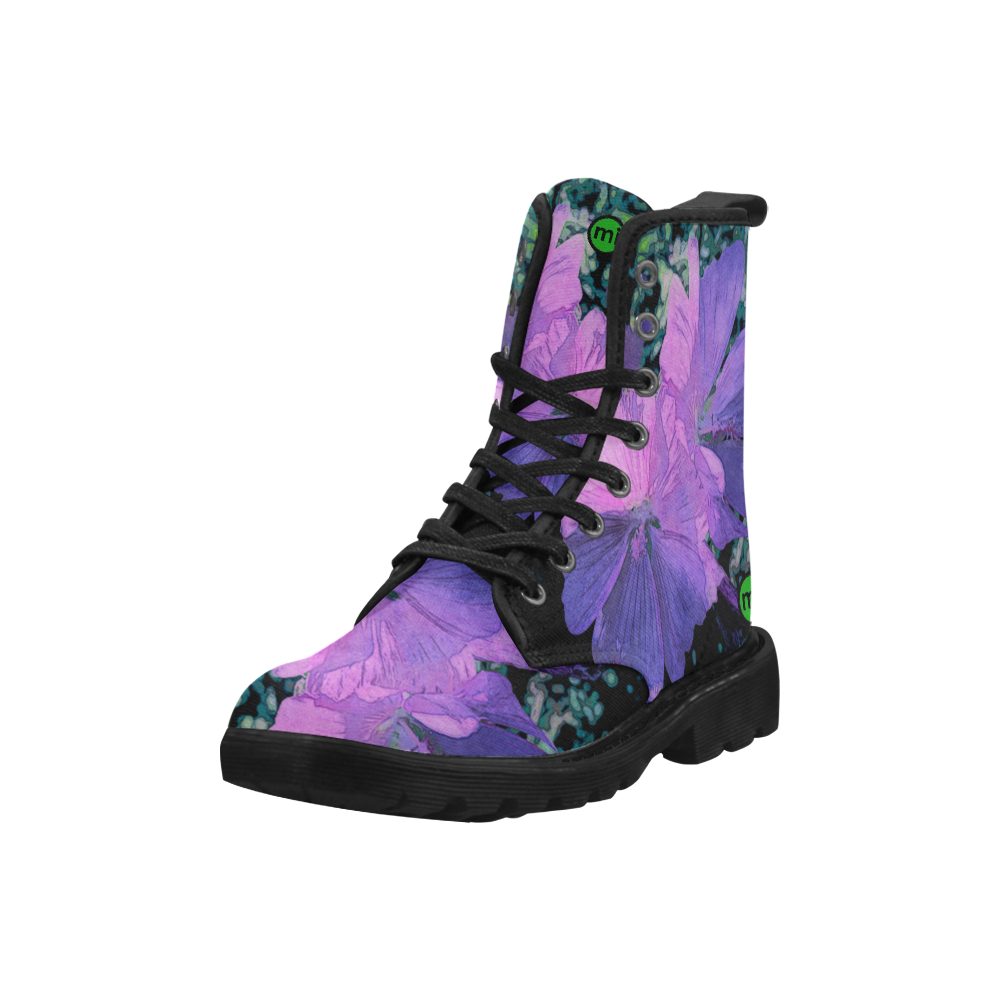 Mallow. Inspired by the Magic Island of Gotland. Martin Boots for Women (Black) (Model 1203H)
