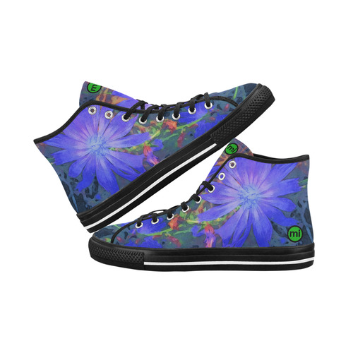 Chicory Dream. Inspired by the Magic Island of Gotland. Vancouver H Women's Canvas Shoes (1013-1)