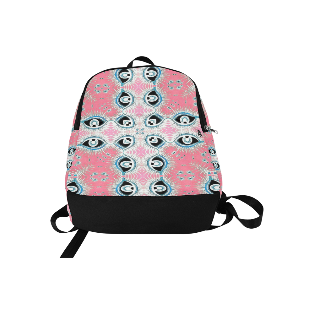 Watchtower Pink Guardian Fabric Backpack for Adult (Model 1659)
