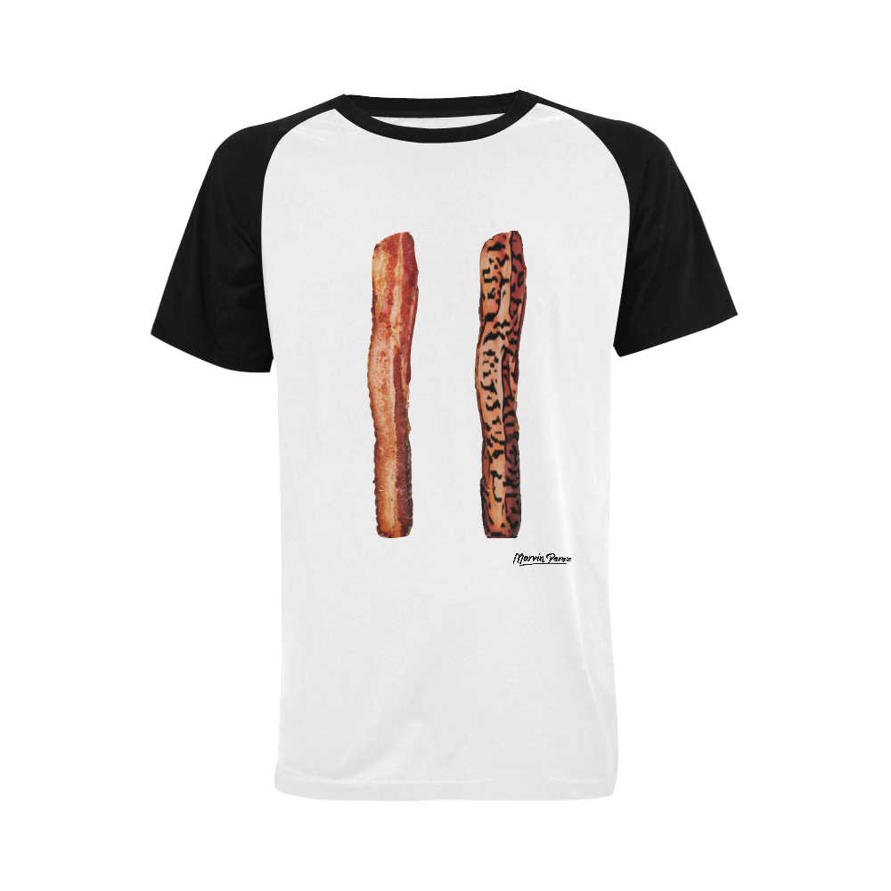 Bacon Men's Raglan T-shirt (USA Size) (Model T11)