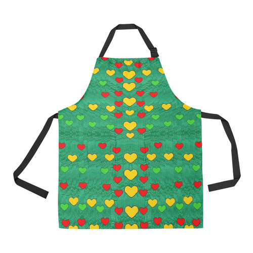 love is in all of us to give and show All Over Print Apron