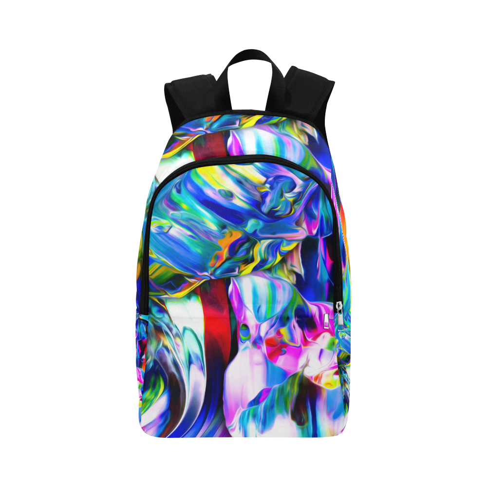 Abstract Acryl Art Fabric Backpack for Adult (Model 1659)