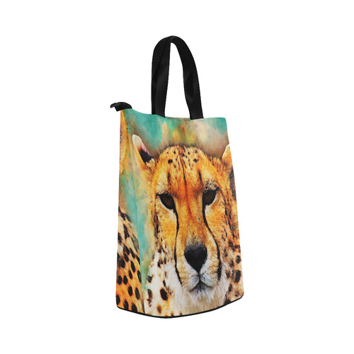 gepard leopard #gepard #leopard #cat Nylon Lunch Tote Bag (Model 1670)