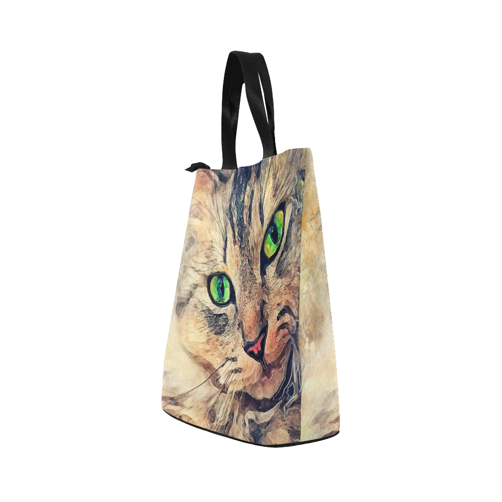 cat Pixie #cat #cats #kitty Nylon Lunch Tote Bag (Model 1670)