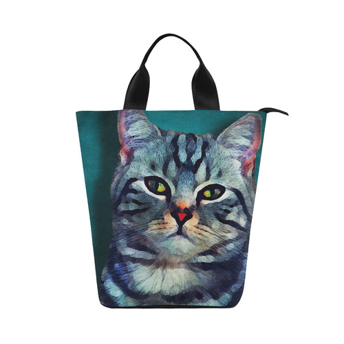 cat Bella #cat #cats #kitty Nylon Lunch Tote Bag (Model 1670)
