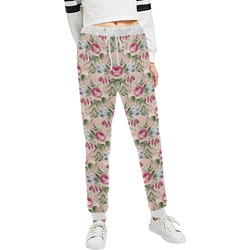 Cute floral 218A by JamColors Unisex All Over Print Sweatpants (Model L11)