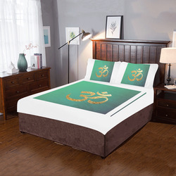 OM 3-Piece Bedding Set