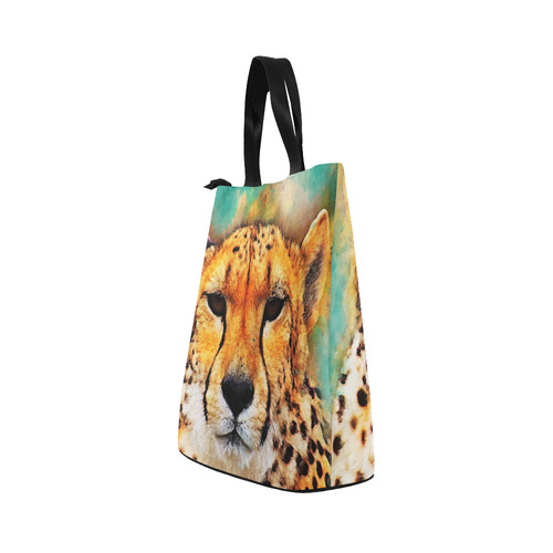 gepard leopard #gepard #leopard #cat Nylon Lunch Tote Bag (Model 1670)
