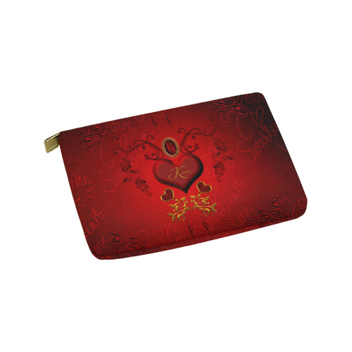 Valentine's day, wonderful heart Carry-All Pouch 9.5''x6''