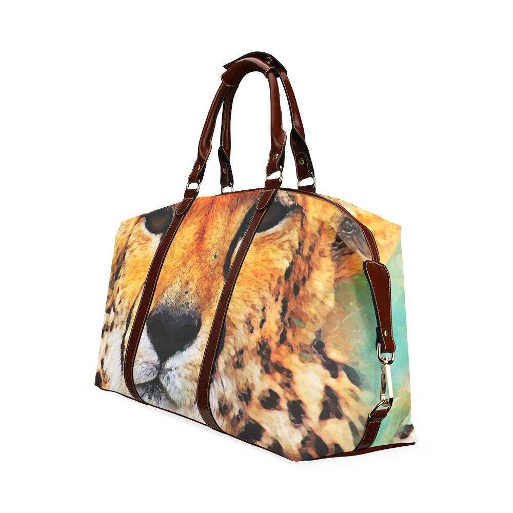 gepard leopard #gepard #leopard #cat Classic Travel Bag (Model 1643) Remake