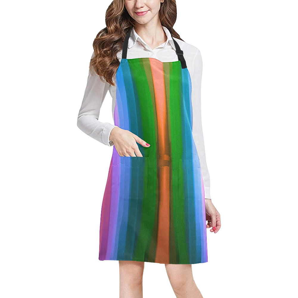 couleurs 3-3 All Over Print Apron