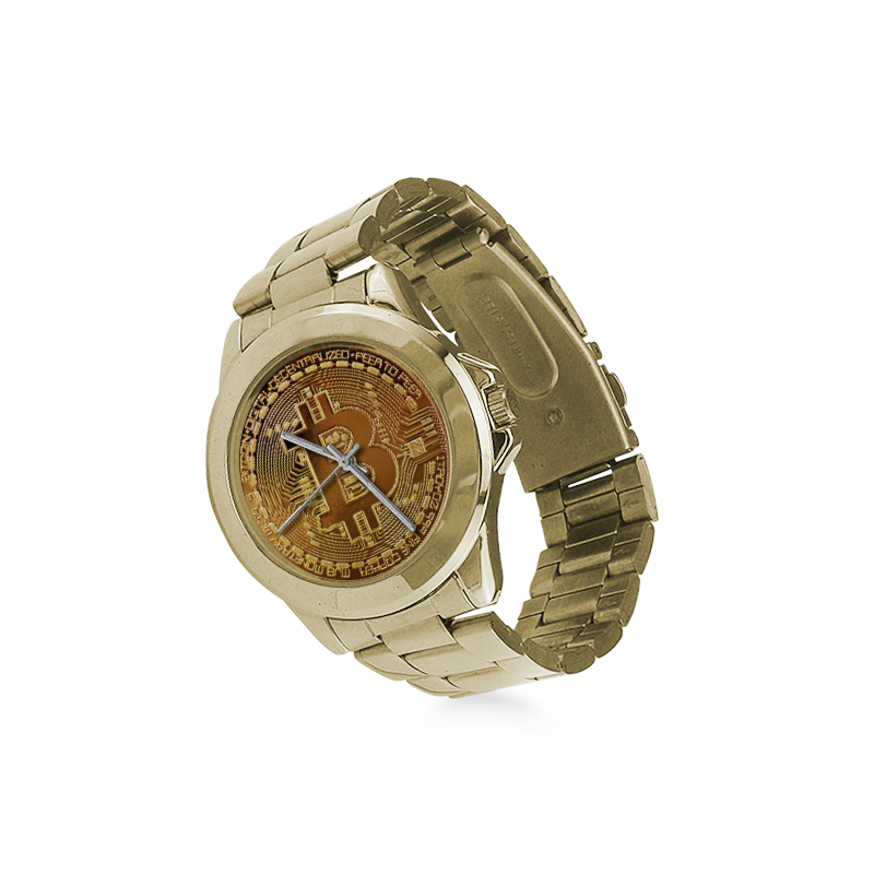 bitcoin watch Custom Gilt Watch(Model 101)