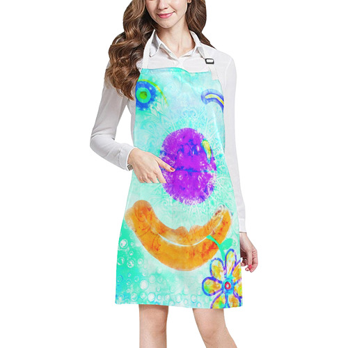 clown 4 All Over Print Apron