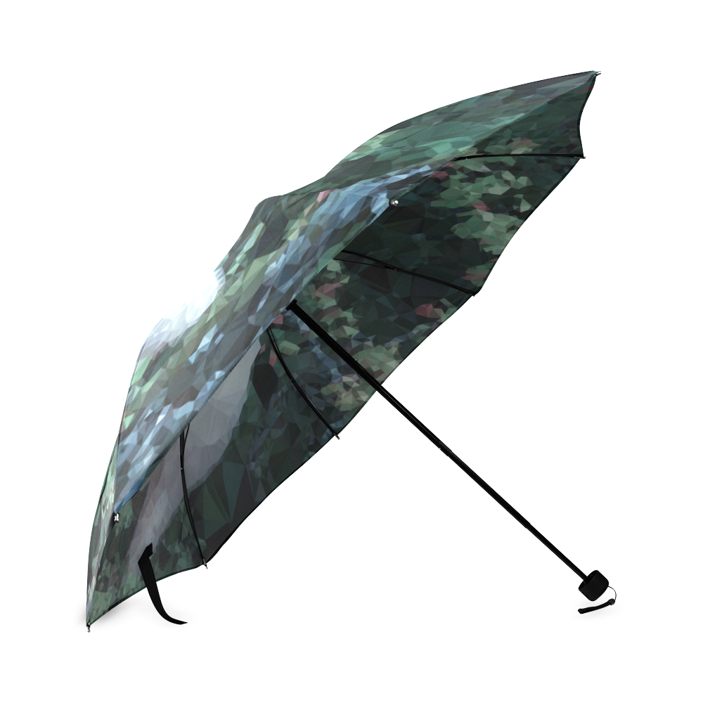 White Spirit Bear Foldable Umbrella (Model U01)