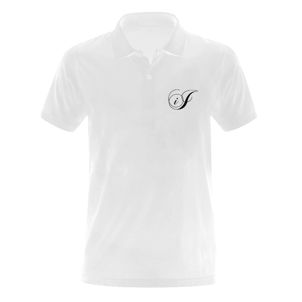 Alphabet I Men's Polo Shirt (Model T24)