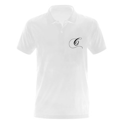 Alphabet C Men's Polo Shirt (Model T24)