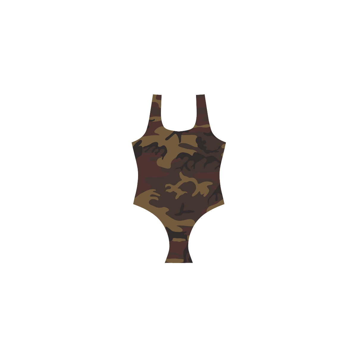 COMBAT BROWN BEACHWEAR