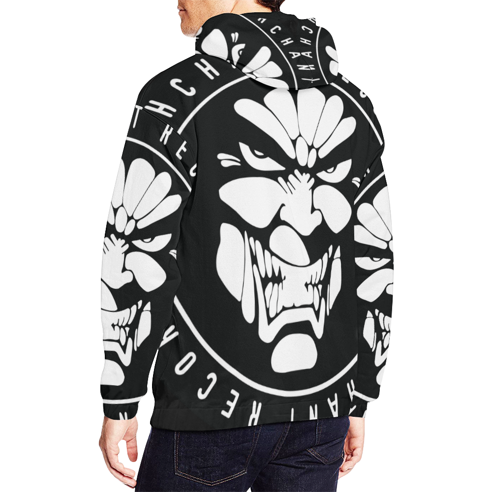 DeathChant All Over Print Hoodie for Men (USA Size) (Model H13)