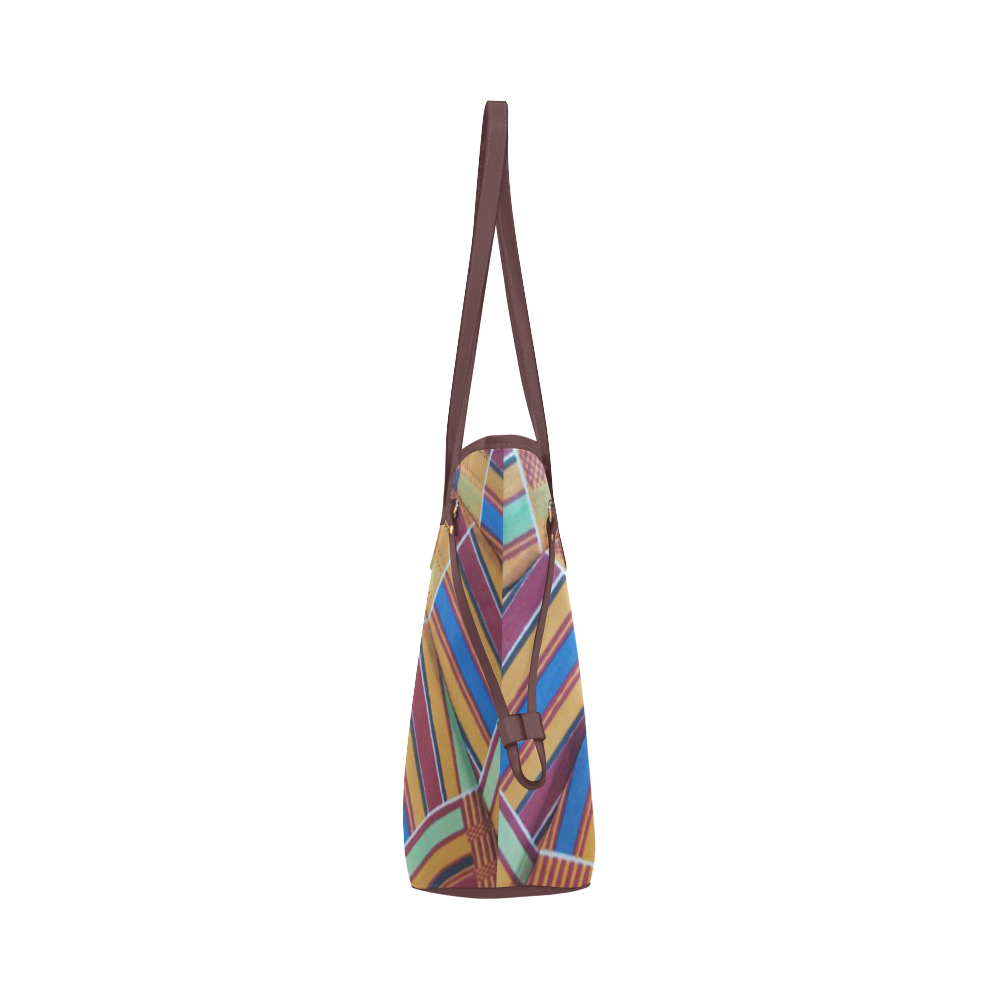Canvas Tote Bag African Tribal Pattern Clover Canvas Tote Bag (Model 1661)