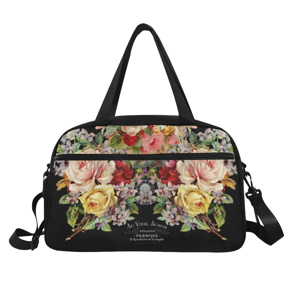 Nuit des Roses Revisited Fitness Handbag (Model 1671)