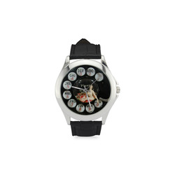 Please Wait for the Dial Tone 4 Women's Classic Leather Strap Watch(Model 203)