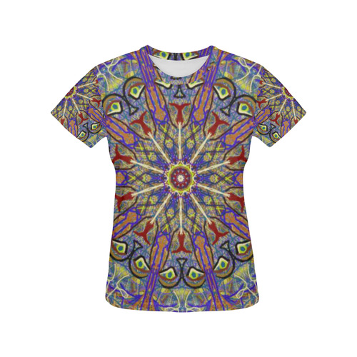 Thleudron Thoth All Over Print T-Shirt for Women (USA Size) (Model T40)