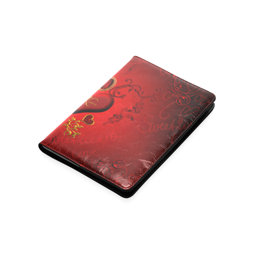 Valentine's day, wonderful heart Custom NoteBook A5