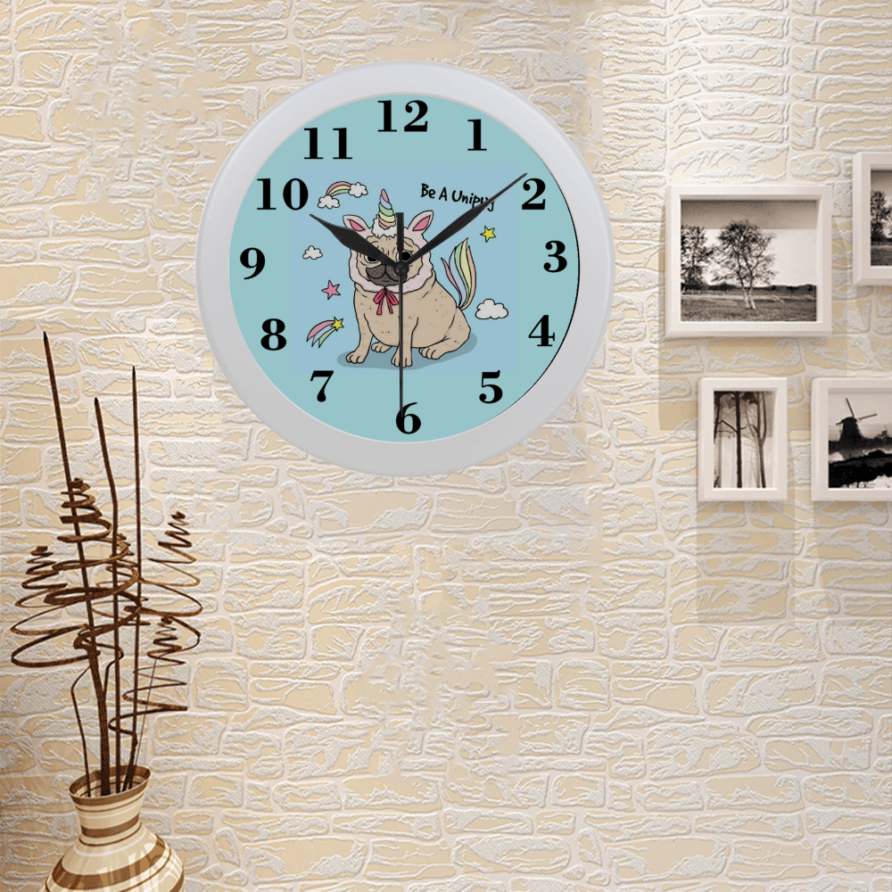 Be A Unipug Circular Plastic Wall clock