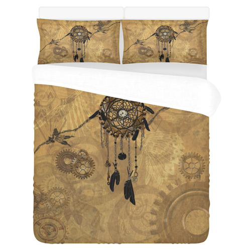 Steampunk Dreamcatcher 3-Piece Bedding Set