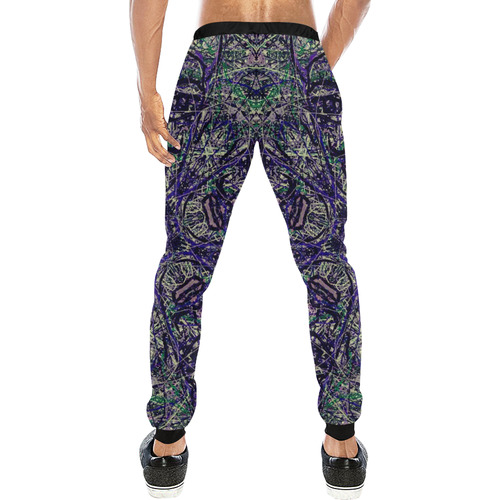 Thleudron Ibis Men's All Over Print Sweatpants (Model L11)