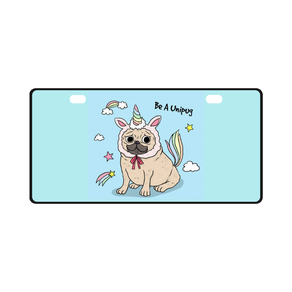 Be A Unipug License Plate