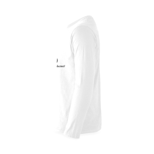 I Love to Read (White) Sunny Men's T-shirt (long-sleeve) (Model T08)