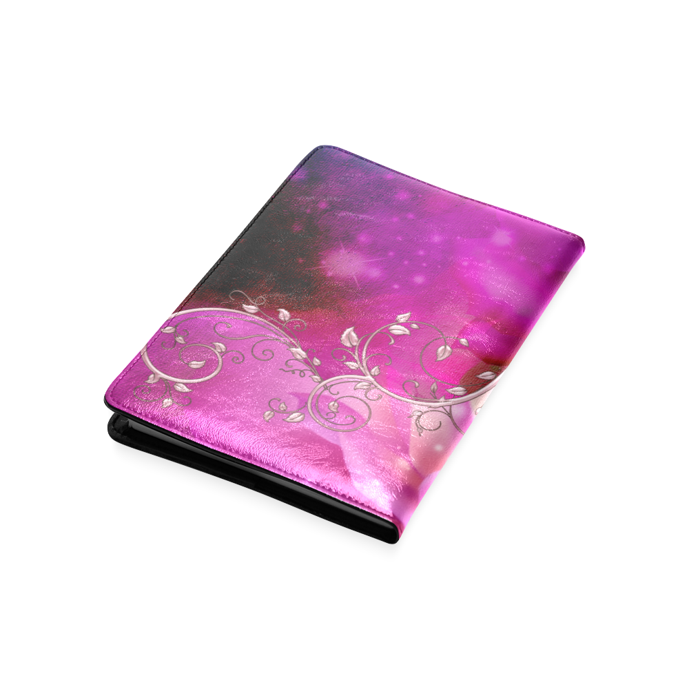 Wonderful floral design Custom NoteBook A5
