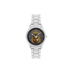 iconic gods shield watch-men Men's Stainless Steel Watch(Model 104)