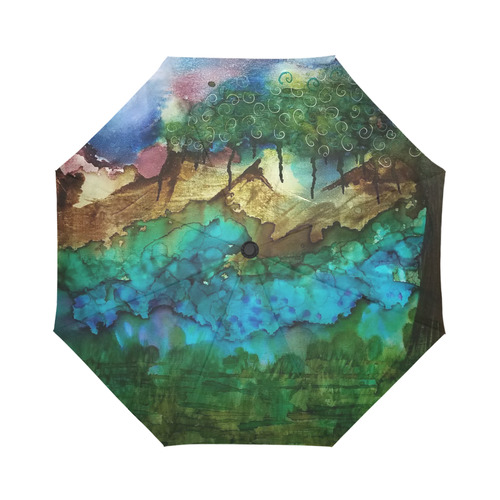 Nightscape#1 Auto-Foldable Umbrella (Model U04)