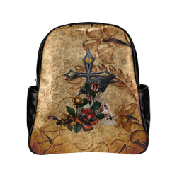 Gothic Autumn Multi-Pockets Backpack (Model 1636)